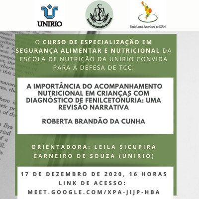 Escola de Nutrição da Unirio